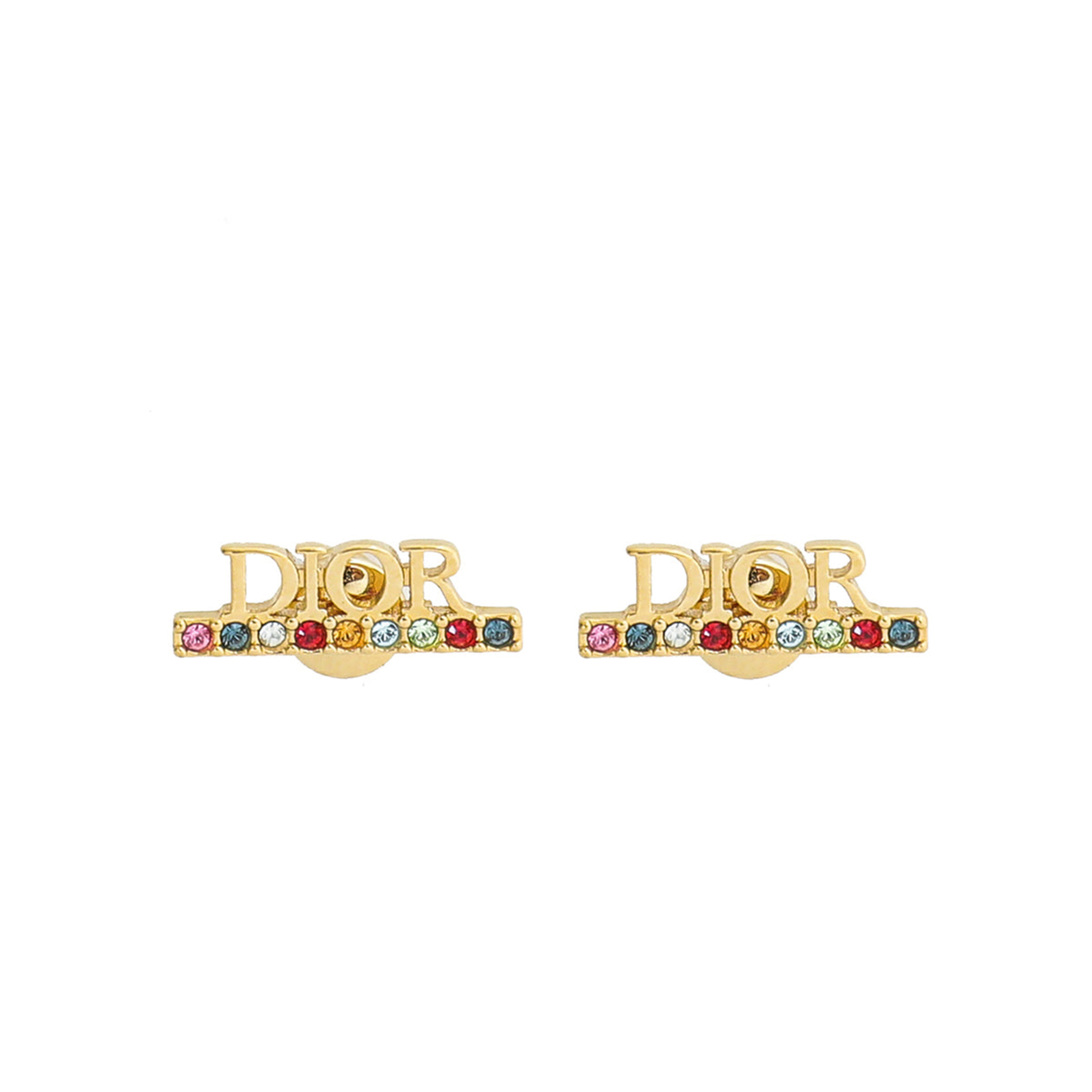 D*or gold dio(r)evolution stud mini earrings e1456dvocy_d665
